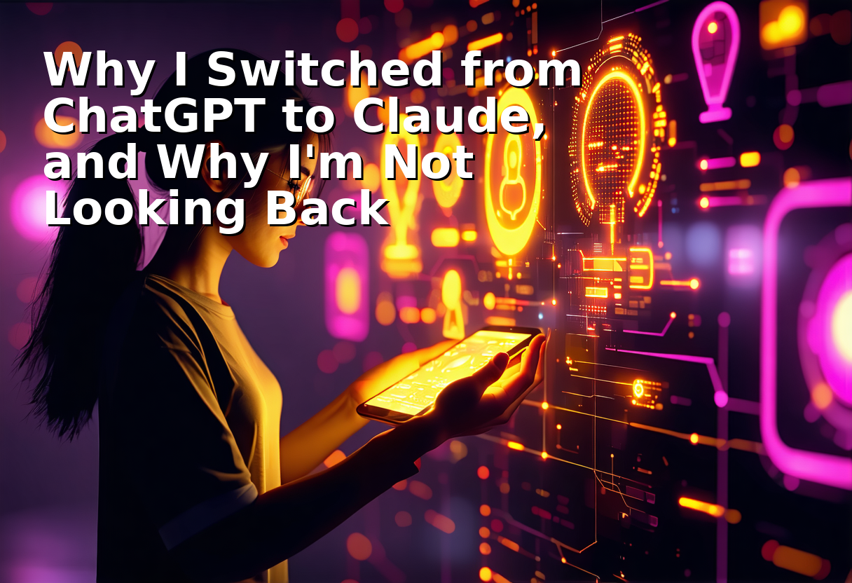 Why I Switched from ChatGPT to Claude, and Why I'm Not Looking Back